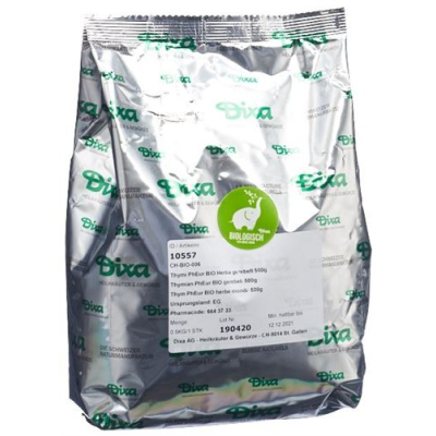 Dixa Thyme PhEur gnuggad rengjord BIO 70g