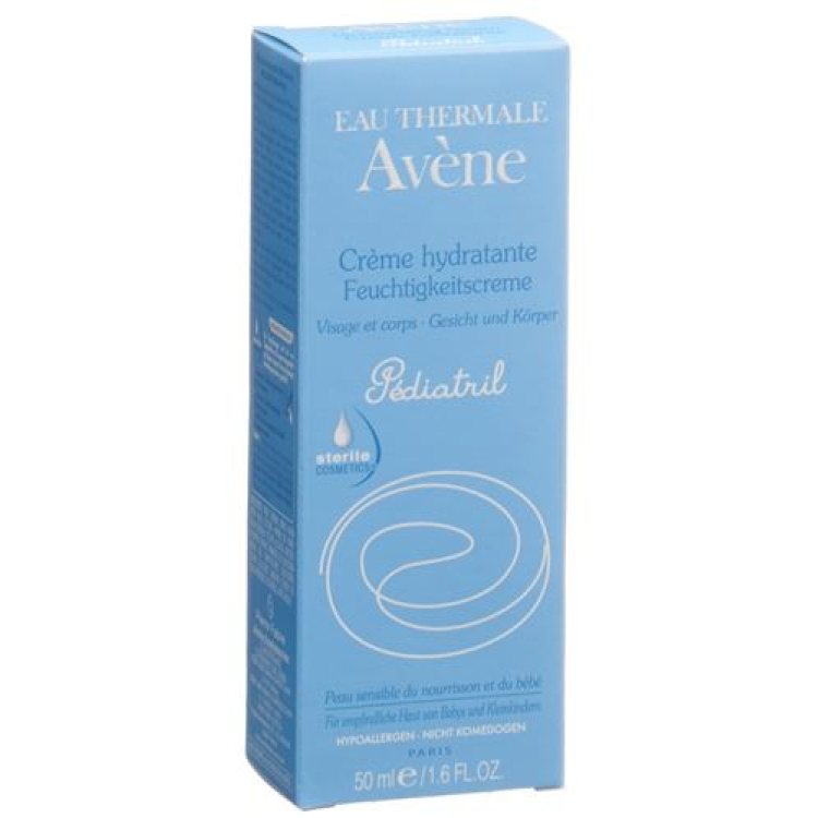 Avene Pédiatril hidratantna krema za njemački / engleski / francuski / talijanski 50 ml