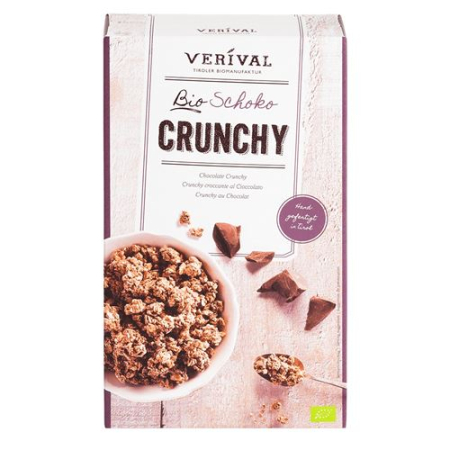 Verival Organic Chocolate Crunchy 375 g