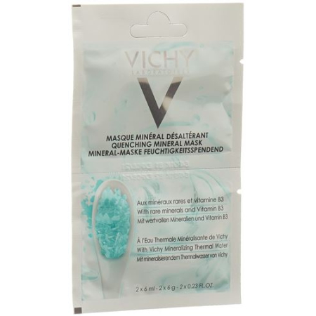 Vichy máscara mineral hidratante 2 Btl 6 ml