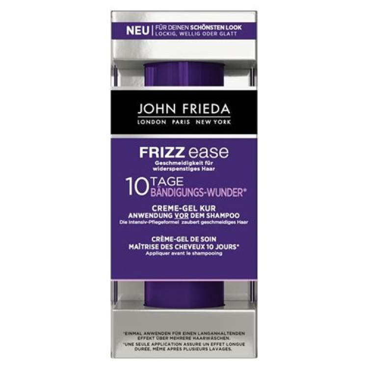 John Frieda Frizz Ease 10 days Bändigungs miracle cream gel treatment 150ml