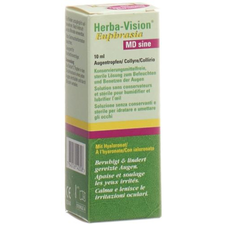 Herba Vision Euphrasia MD sine eye drops Fl 10 ml