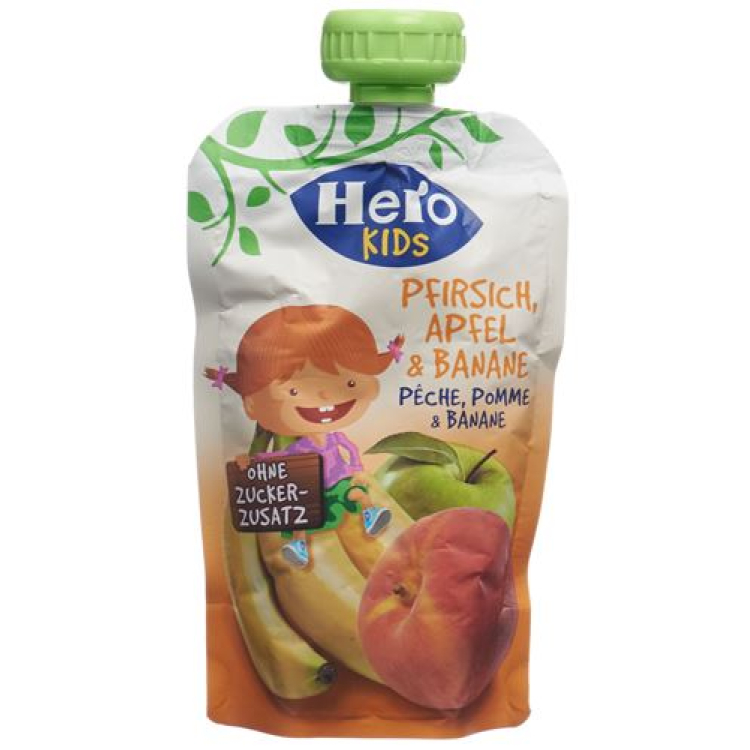 Hero Kids Smoothie peach apple banana Btl 120 g