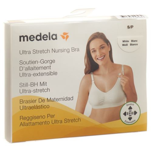 Medela Maternity Nursing Bra S White