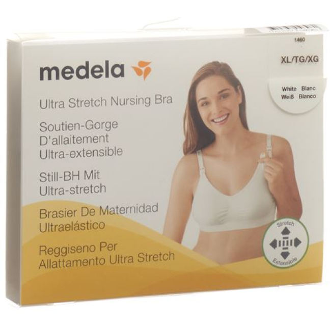 Бюстгальтер Medela для беременных и кормящих XL Белый купить онлайн