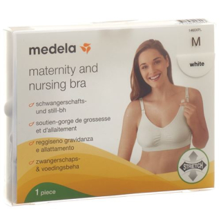 Medela maternity and nursing bra M White