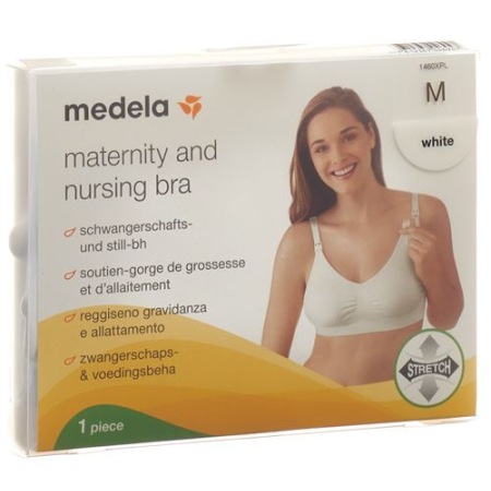 Medela maternity and nursing bra M White buy online