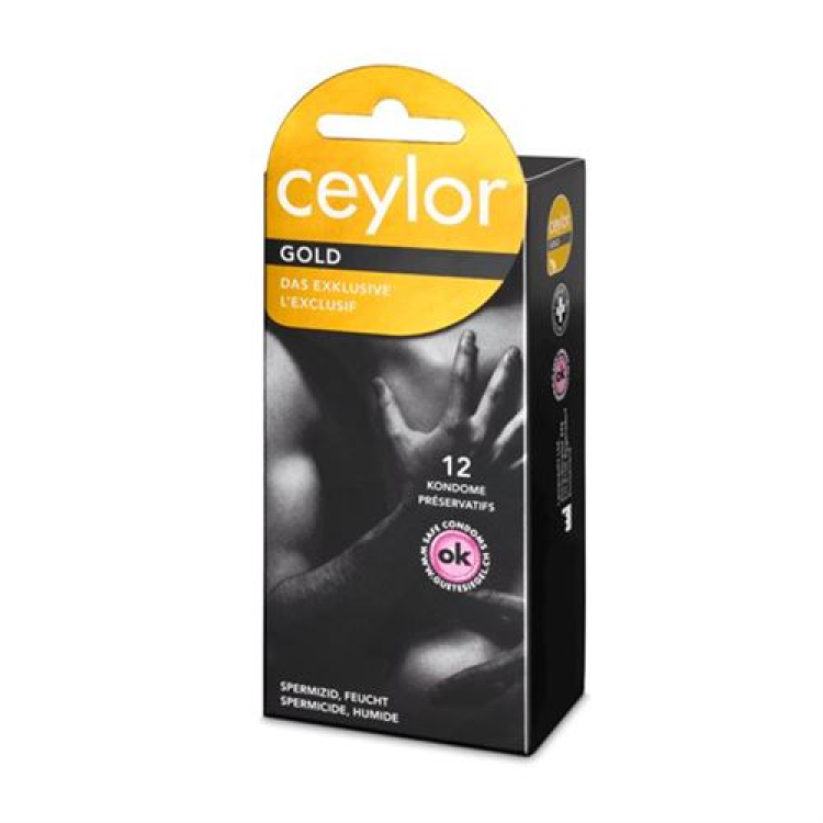 Презерватив Ceylor Gold с резервуаром 12 шт.