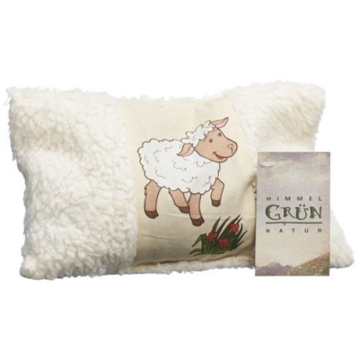 Sky green grape seed pillow 18x14cm sheep