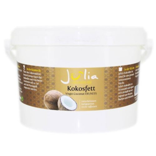 Julia Virgin Coconut Oil Bio Kokosfett 3000 ml