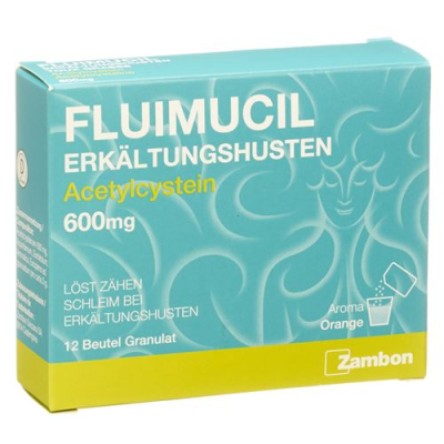 Fluimucil 600 mg 12 பைகள்