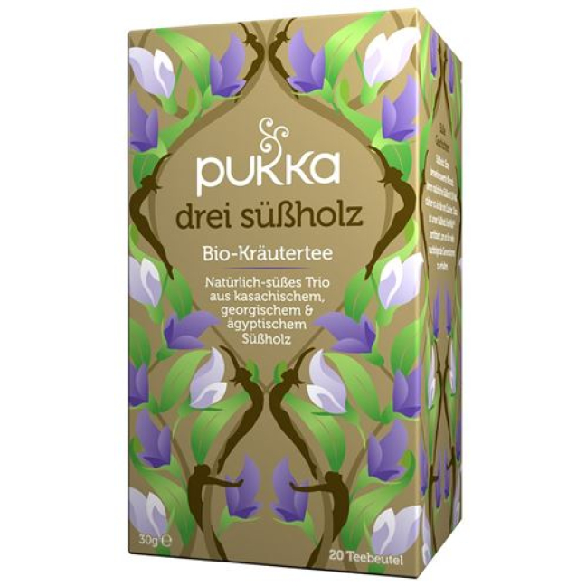 Pukka Three Licorice tea organik Btl 20 pcs