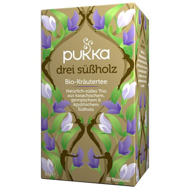 Pukka Three Licorice tea organic Btl 20 бр