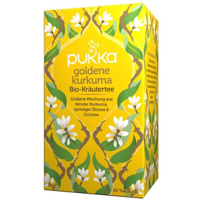 Pukka turmeric golden bio bag 20 יח'