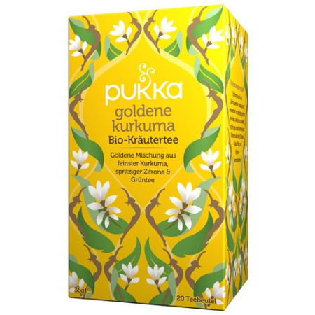 Pukka Turmeric Golden Bio Btl 20 pcs - Beeovita