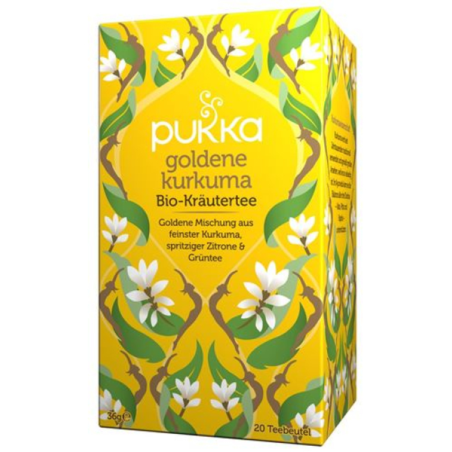 Pukka Turmeric Golden Bio Btl 20 ширхэг