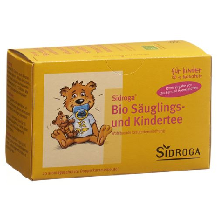 Sidroga niemowlę i Kindertee 20 bag 1,3 g