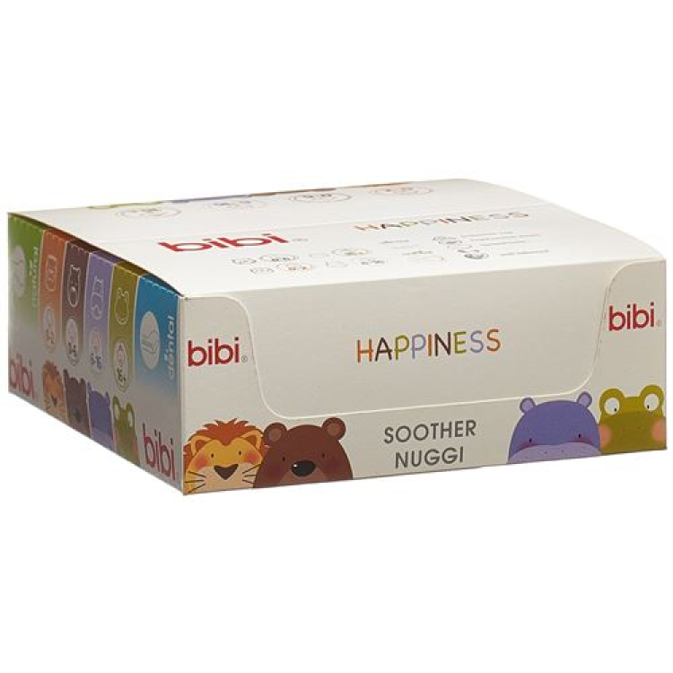 Bibi Nuggi Happiness Densil 0-6 ring Mum / Dad assorted SV-6 unit A