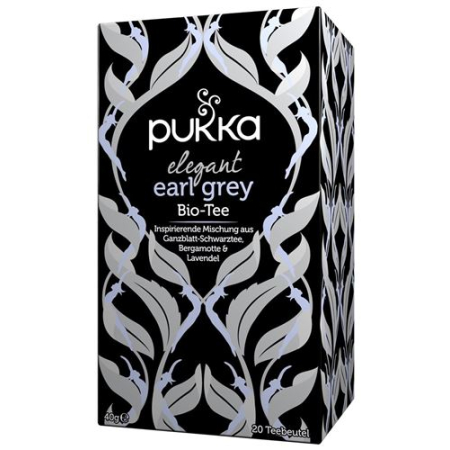 Pukka Elegant Earl Gray Tea Organic Bag 20 pcs