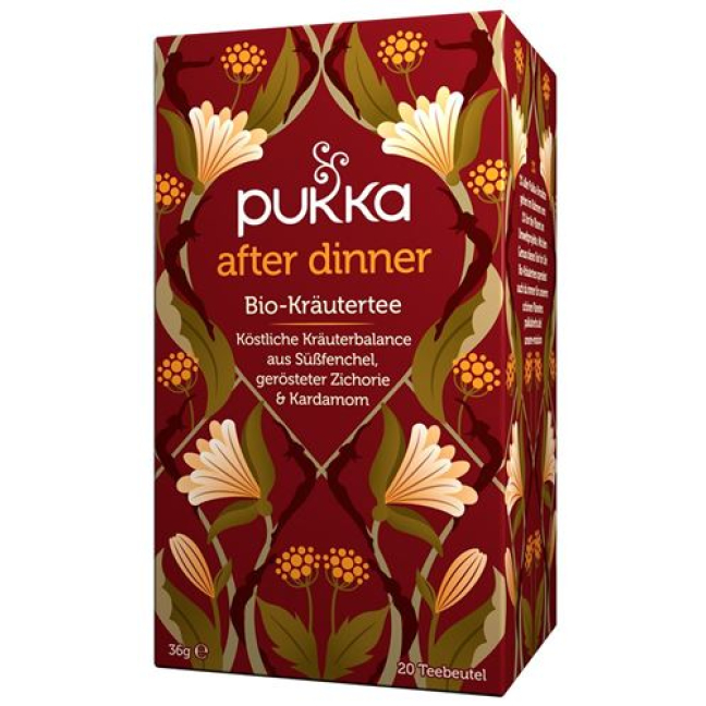 Pukka After Dinner Tea Biologico Btl 20 pz