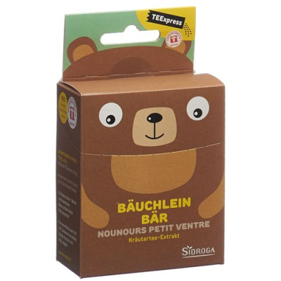 Sidroga teexpress tummy bear 15 bags 0.3 g