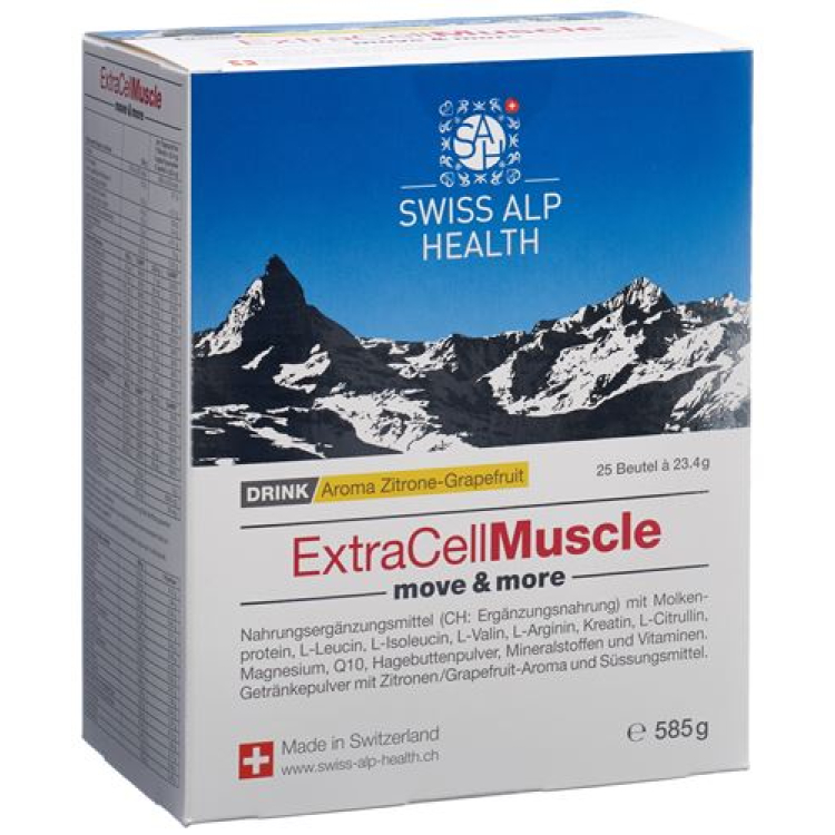 Extra Muscle Cell Odżywka uzupełniająca na mięśnie Btl 25 szt