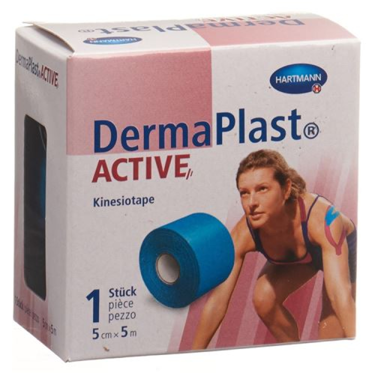 DermaPlast Active Kinesiotape 5cmx5m blau