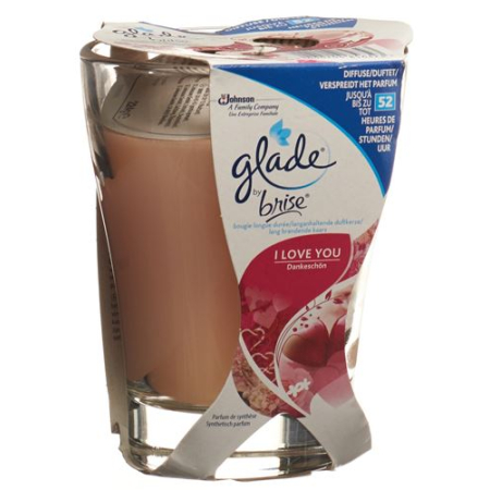 glade by brise premium scented candle I Love You 224 g
