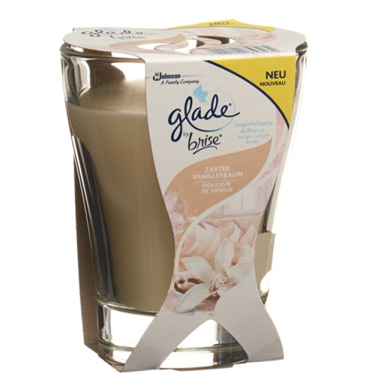 glade by brise Premium-Duftkerze Zarter Vanilletraum 224 g