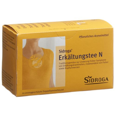 Sidroga Erkältungstee N 20 bag 2g