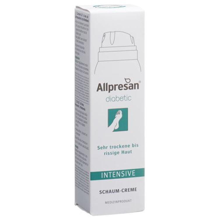 Allpresan diabetic foam cream intensive Urea 125 ml