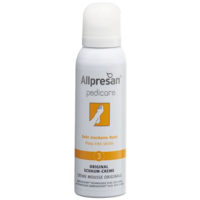 Allpresan Pedicare 3 fot skum mycket torr hud 125 ml