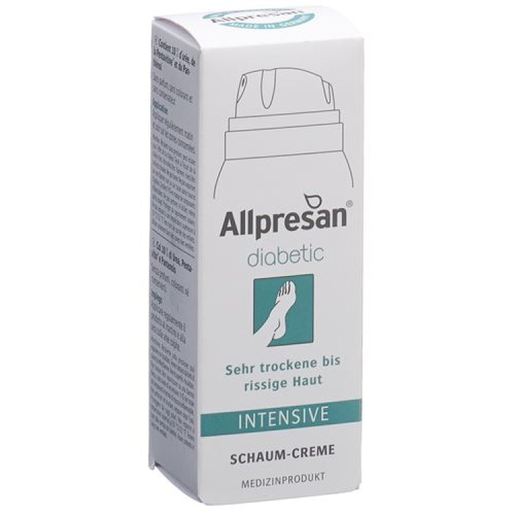 Allpresan diabetic foam cream intensive urea 35 ml