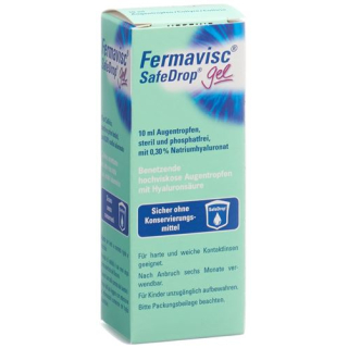 Fermavisc safe drop gel Gd Opht 0.3% Fl 10 ml