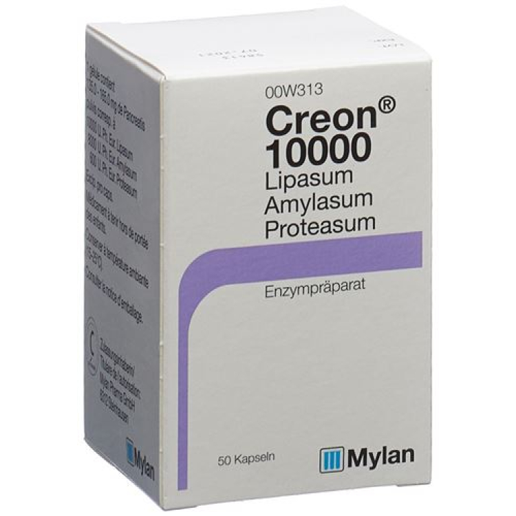 Creon 10000 Kaps Fl 50 יח'