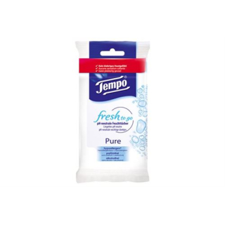 Khăn giấy Tempo Fresh to go Pure 10 miếng