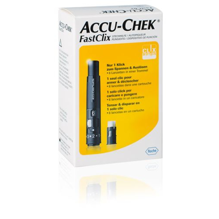 Zestaw Accu-Chek FastClix + 6 lancetów