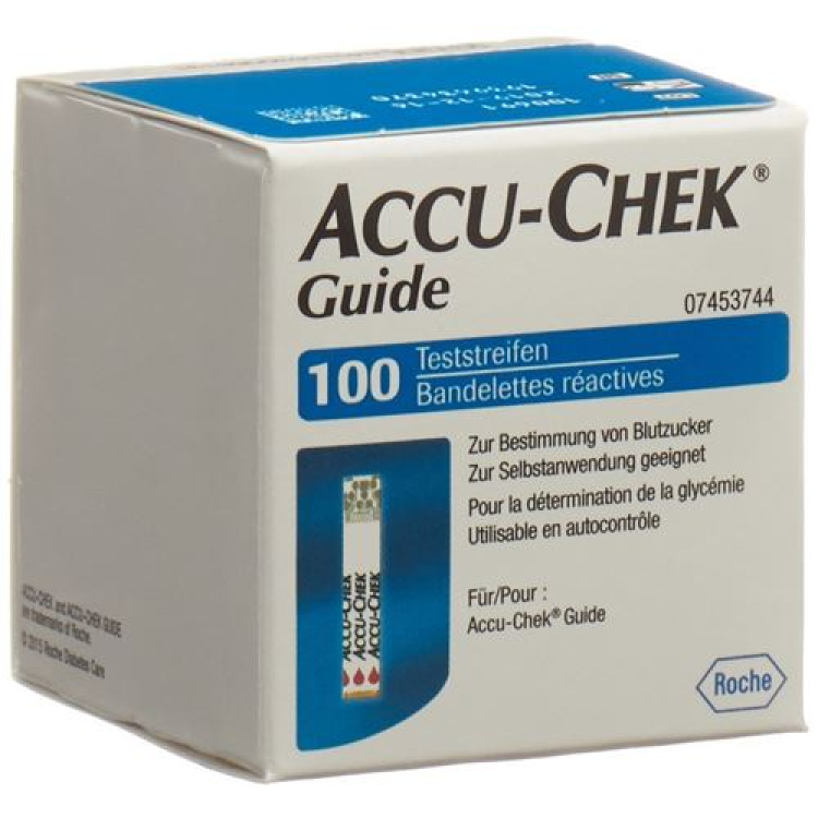 Accu-Chek test zolaqları Bələdçi 2 x 50 ədəd