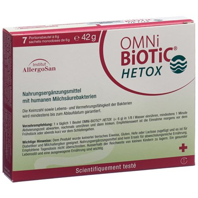 Omni-Biotic Hetox Powder 7 x 6 g