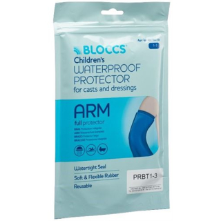 Bloccs proteção de água de banho e duche para o braço 17-28 / 43cm criança