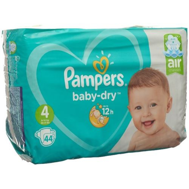 Pampers Baby Dry Maxi 9-14kg Gr4 austerity package 44 pcs