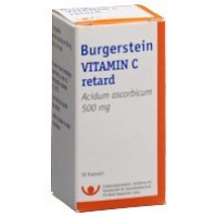 BURGERSTEIN Vitamin C Ret capsules 500 mg