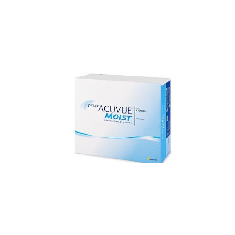 1-Day Acuvue Moist day -1.50dpt curvature (BC) 8:50 180 pcs