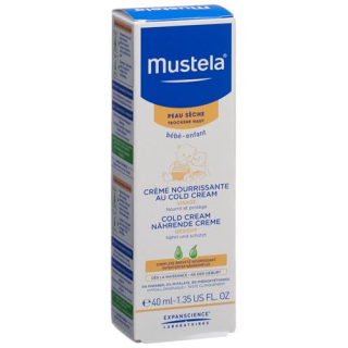 Mustela bebé leche corporal nutritiva con crema fría para pieles