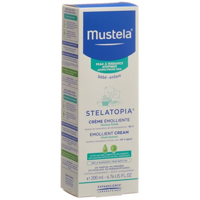 Mustela Stelatopia Crème émolliente 200 ml