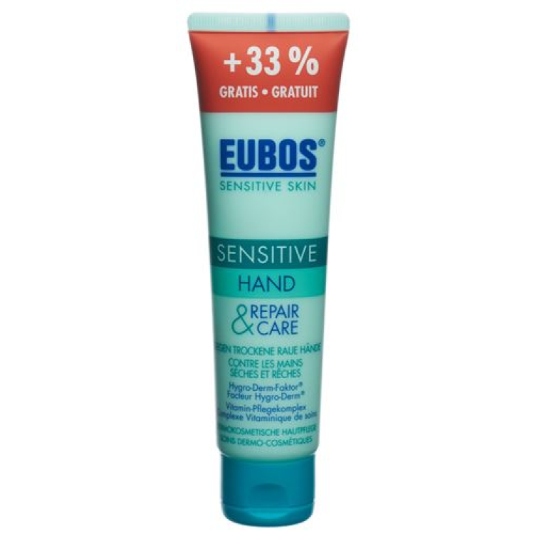 Eubos Sensitive Hand Repair & Care 33% free 100 ml