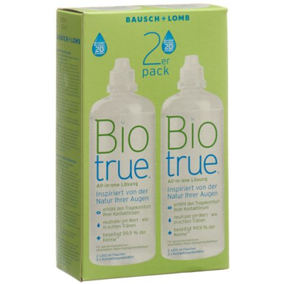 Biotrue all-in-one solution 2 x 300 ml