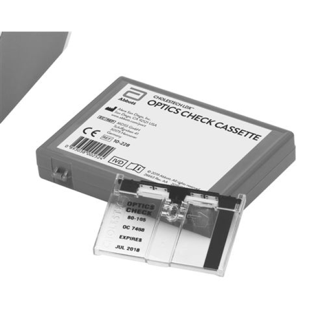 Alere Cholestech LDX Optics Check Cassette