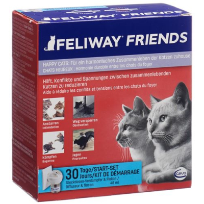 Feliway friends zerstäuber mit nachfüllflasche 48ml