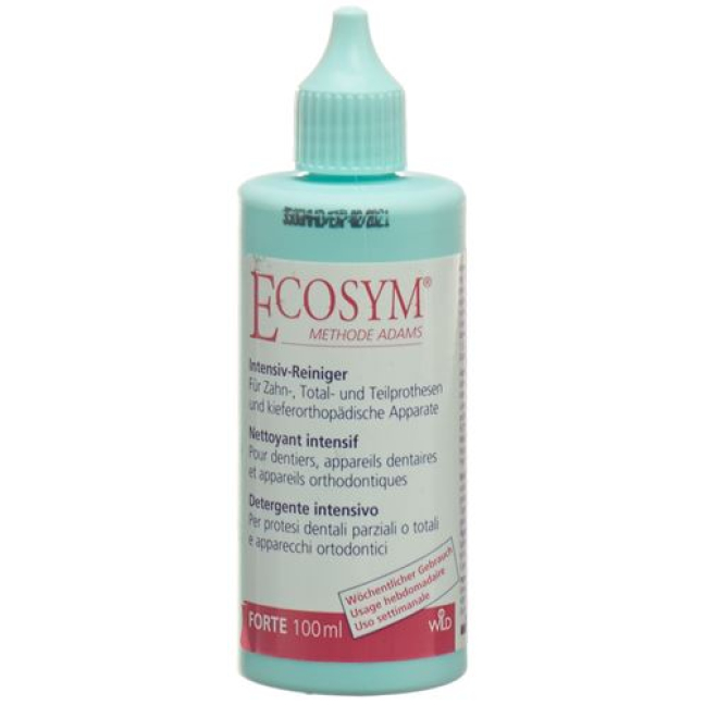 Ecosym Forte 100 ml - Care and Cleaning